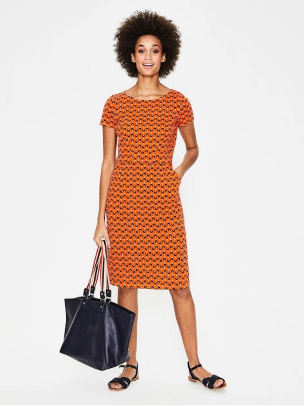 Boden Phoebe Jersey Dress Size 14L